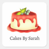 クリーミーパンナコッタ スクエアシール (正面)