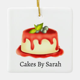 クリーミーパンナコッタ セラミックオーナメント