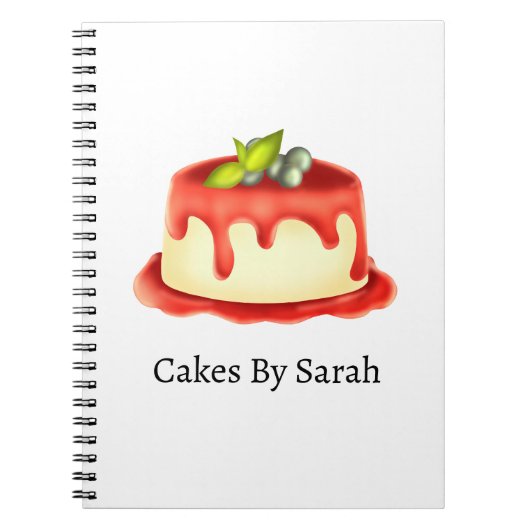 クリーミーパンナコッタ ノートブック (正面)