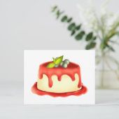 クリーミーパンナコッタ ポストカード (スタンド正面)