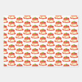 クリーミーパンナコッタ ラッピングペーパーシート (正面)