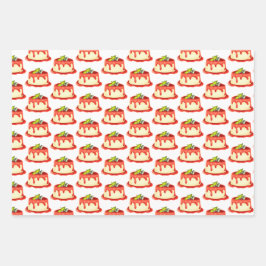 クリーミーパンナコッタ ラッピングペーパーシート