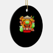 クリーミーパンプキンスパイスラテシーズン セラミックオーナメント (右)