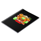 クリーミーパンプキンスパイスラテシーズン ノートブック (左側)