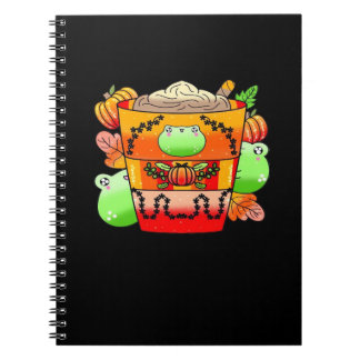 クリーミーパンプキンスパイスラテシーズン ノートブック