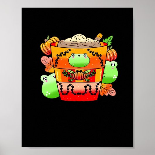 クリーミーパンプキンスパイスラテシーズン ポスター (正面)