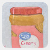 クリーミーピーナッツバター スクエアシール (正面)