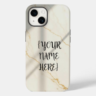クリーミーマーブルモノグラムタフスタイルiPhoneケース Case-Mate iPhone 14ケース