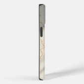 クリーミーマーブルモノグラムタフスタイルiPhoneケース Case-Mate iPhoneケース (裏面 / 右)