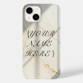 クリーミーマーブルモノグラム バリーズゼア iPhone カー Case-Mate iPhoneケース (裏面)