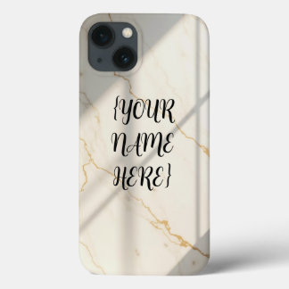 クリーミーマーブルモノグラムiPhone 13ケース iPhone 13ケース
