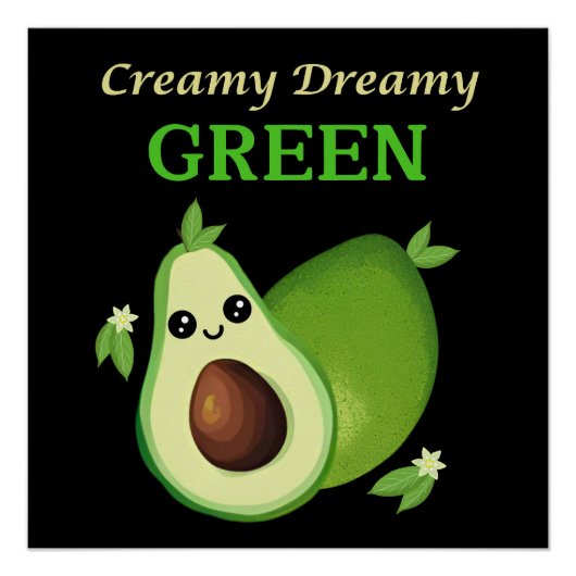 クリーミー。夢を見る。Green. ポスター (正面)