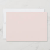 クリームとブッシュの双子 リトルパンプキン ベビーシャワー 招待状 (裏面)