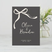 クリームと黒お洒落手引き弓 セーブザデート (スタンド正面)