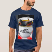 クリームなし 砂糖なし Tシャツ (正面)