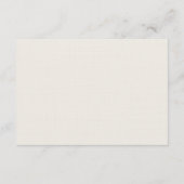 クリームによって着色される調節カード エンクロージャーカード (裏面)