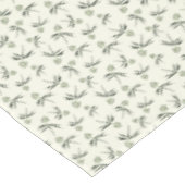 クリームに出芽グリーン枝 – シームレスなパターン テーブルクロス (アングル)