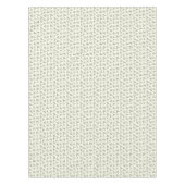 クリームに出芽グリーン枝 – シームレスなパターン テーブルクロス (正面)