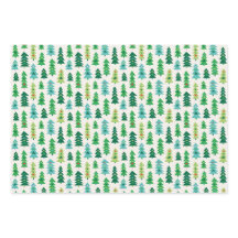 クリームに幾何学的なクリスマスツリー