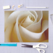 クリームのばら色の結婚式の写真 薄葉紙 (クラフト)