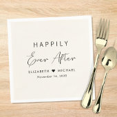 クリームの後ずっとシックで楽し結婚い スタンダードカクテルナプキン