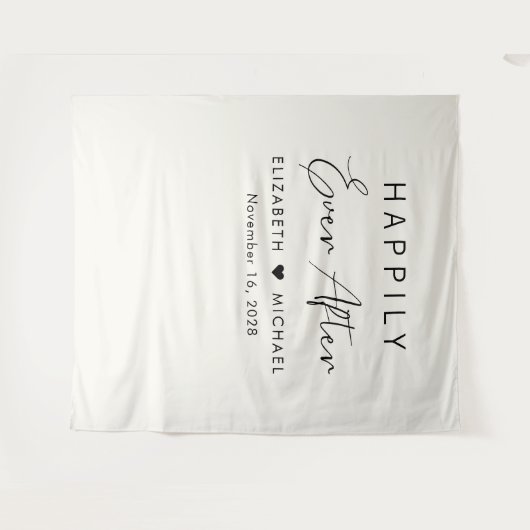 クリームの後ずっとシックで楽し結婚い タペストリー (正面(横))