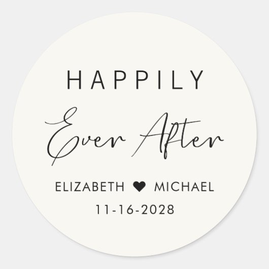 クリームの後ずっとシックで楽し結婚い ラウンドシール (正面)