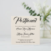 クリームの手の込んだ結婚延期の発表 招待状 (スタンド正面)