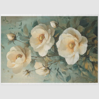 クリームの花 薄葉紙