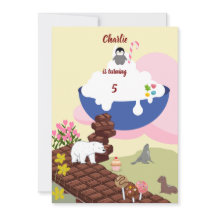 クリームの誕生日にチョコレート階段