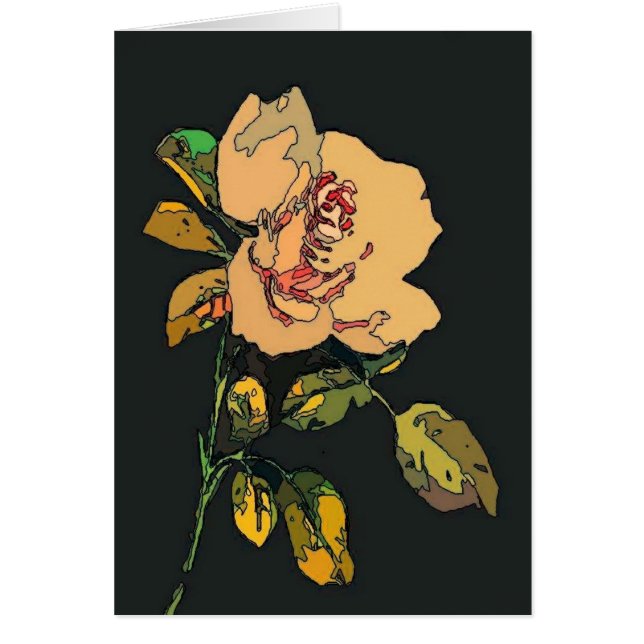 クリームは黒に上がりました (正面)