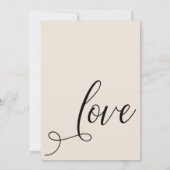 クリームを祝おう　結婚式後パーティー 招待状 (裏面)