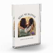 クリームアエレガントーチフォトタイポグラフィ最高のマーム フォトブロック (左)