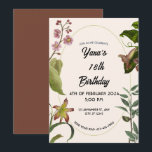 クリームアンドグリーンフローラ18誕生日 招待状<br><div class="desc">祝来このクリーとグリーンフローラ18誕生日招待状を使ったエレガンスの豊かな年齢！18誕生祝いに最適な自然の魅力と洗練された洗練されたソフトクリームと緑のトーンで美しいフローラデザインを搭載。完全にカスタマイズ可能で、ゲストが思い出に残る詳細の音色を設定しスタイリッシュて、個人のイベントを追加で忘れきます。</div>