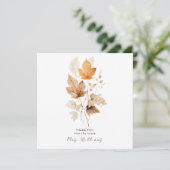 クリームウィスパーズ秋感謝していブライダルシャワーII 招待状 (スタンド正面)