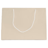 クリームエレガントラージ抱き枕 ラージペーパーバッグ (正面)