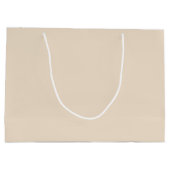 クリームエレガントラージ抱き枕 ラージペーパーバッグ (裏面)