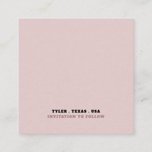 クリームオリエンタルパレス、日付を保存 エンクロージャーカード (裏面)