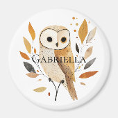 クリームオレンジフウ離れル マグネット (正面)