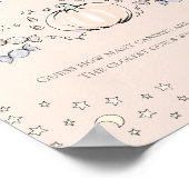 クリームカボチャどのくらいのキャンディベビーシャワーゲーム ポスター (角)