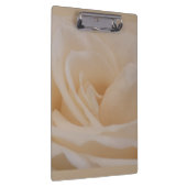 クリームカラーバラクローズアップ クリップボード (右)