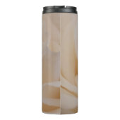 クリームカラーバラクローズアップ タンブラー (裏面)