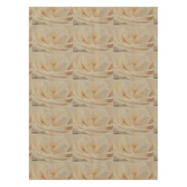 クリームカラーバラクローズアップ テーブルクロス