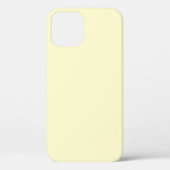 クリームカラーIphone 12ケース Case-Mate iPhoneケース (裏面)