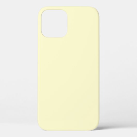 クリームカラーIphone 12ケース Case-Mate iPhoneケース (裏面)