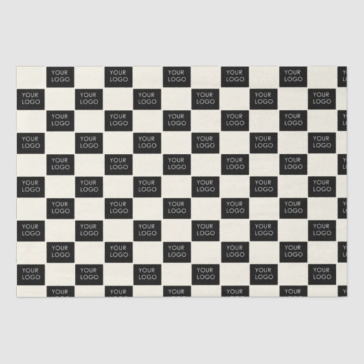 クリームカンパニービジネスロゴ包装 薄葉紙 (正面)