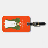 クリームガーディアンエンジェル（両面） ラゲッジタグ (正面横)