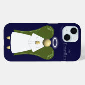 クリームガーディアンエンジェル Case-Mate iPhoneケース (裏面 (横))