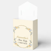 クリームガールエレガントズフローラ第1聖餐式 フェイバーボックス (オープン)