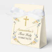 クリームガールエレガントズフローラ第1聖餐式 フェイバーボックス (正面サイド)